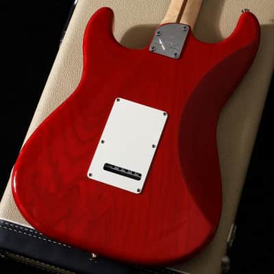FENDER CUSTOM SHOP Custom Deluxe Stratocaster with Flame Maple Top, HSS, Candy Red [7586] (03/23) image 8