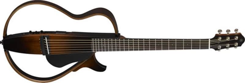 Yamaha SLG200S Steel String Silent Guitar (Tobacco Brown Sunburst) image 1
