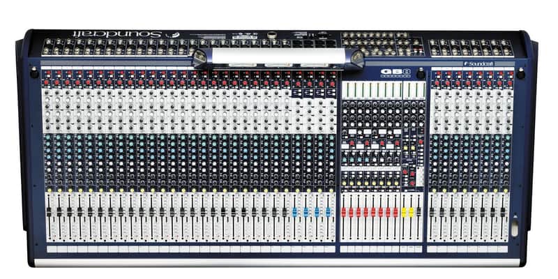 Soundcraft GB8 48ch 48+4/8/2 GB Series Console image 1