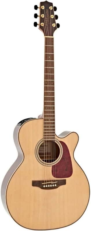 Takamine GN93CE-NAT Nex Cutaway Acoustic-Electric Guitar, Natural image 1