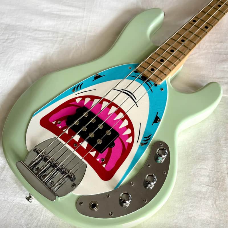 Custom Stingray Bass Shark Pickguard | Fits Sterling by Music Man StingRay Ray4 Sub Series image 1