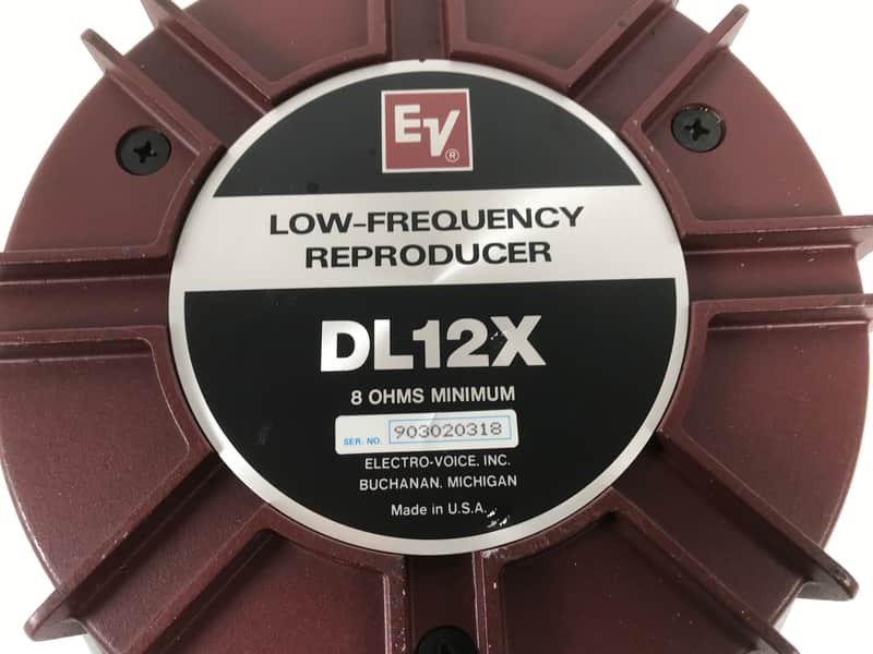 Electro Voice DL12X ペア Electro Voice DL12X 12