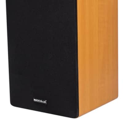 2) Rockville RockShelf 68C Classic 6.5" Home Bookshelf Speakers w/Kevlar Woofers image 6