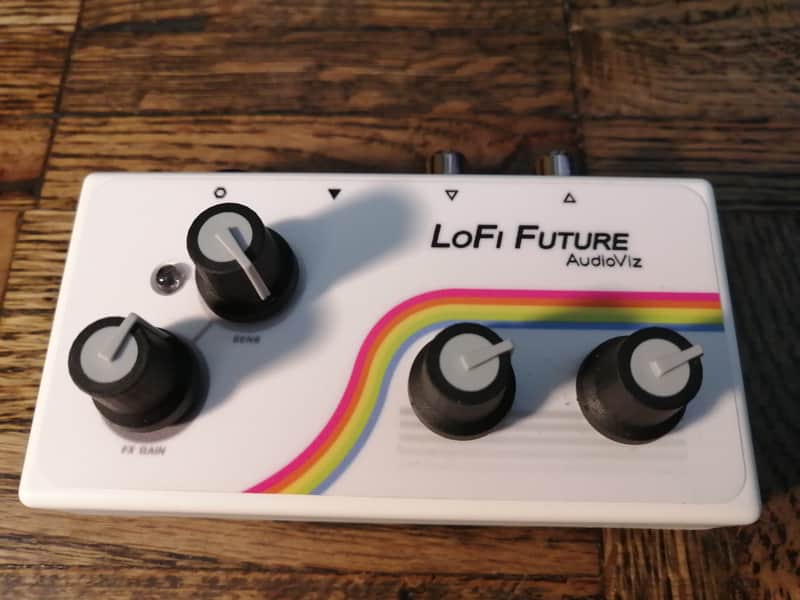 LoFi Future AudioViz - Audio Reactive Glitch Video Processor 2025 - White image 1