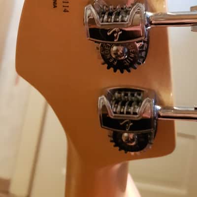 Fender Flea Artist Series Signature Active Jazz Bass 2018 - Satin Inca Silver image 4