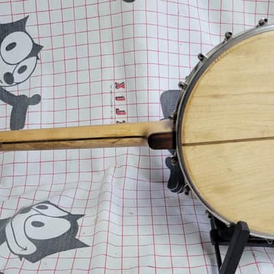 1920's? Triple X Super 17 fret Tenor Banjo, HC William L Lange image 6