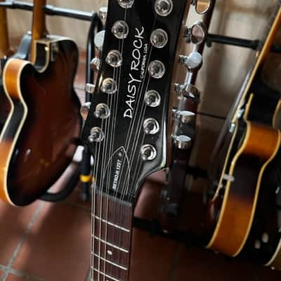 Daisy Rock Retro-H 12ST - Electric White Sparkle image 2