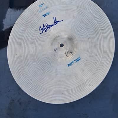 Bosphorus Hammer Series Jeff Hamilton Signature 20" Ride and 14" Hi-Hat Set image 2