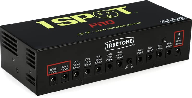 Truetone 1 SPOT PRO CS12 12-output Isolated Guitar Pedal Power Supply image 1