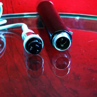 Vintage 1950's Aiwa DM-8 dynamic omni-directional Microphone Hi Z w accessories Calrad Olson Lafayette # 3 image 17