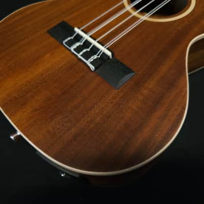 New Lanikai Acoustic Electric 6 String Tenor Ukulele ACST-6CET w/Gig Bag image 7