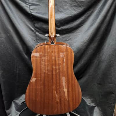 Fender CD-60S Left Hand, Walnut Fingerboard, Natural image 4