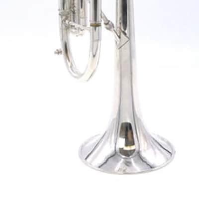 Custom Edwards Gen III Bb Trumpet in Silver Plate image 8