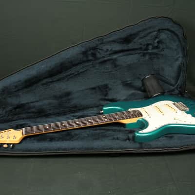 Guitars R Us Strat 1995 Ocean Turquoise - lefty - built for and signed by CoCo Montoya image 17