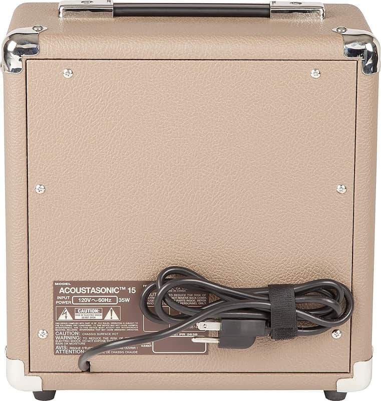 Fender Acoustasonic 15 2-Channel 15-Watt 1x6" Acoustic Guitar Amp image 2