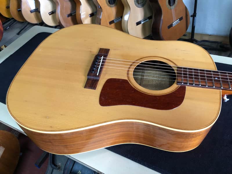 Très rare Washburn D-20 électro-acoustique fabriquée au Japon en 1984 par les ateliers Yamaki image 1