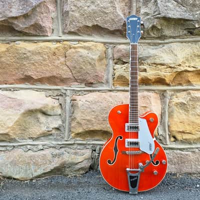 2021 Gretsch G5420T Electromatic - Hollowbody - Single cut - Bigsby - Orange Stain - w/Gig Bag image 1