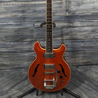 Used Hamer USA Newport Pro Electric Guitar with Hard Case image 2