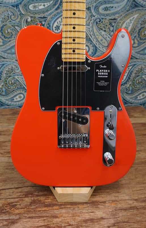 Fender Player Series II Telecaster Coral Red image 1