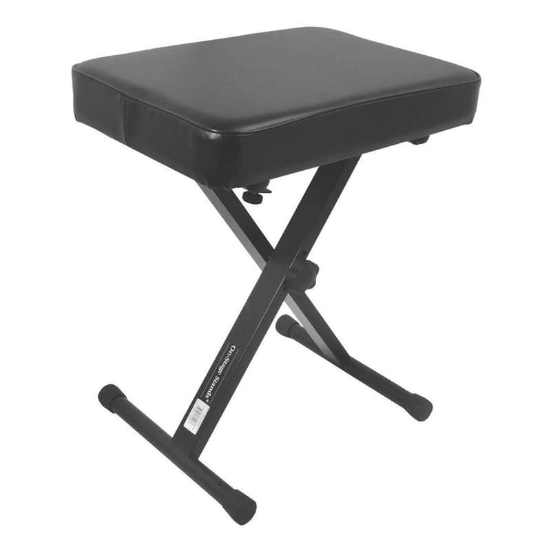 On-Stage KT7800 Three-Position X-Style Keyboard Bench image 1