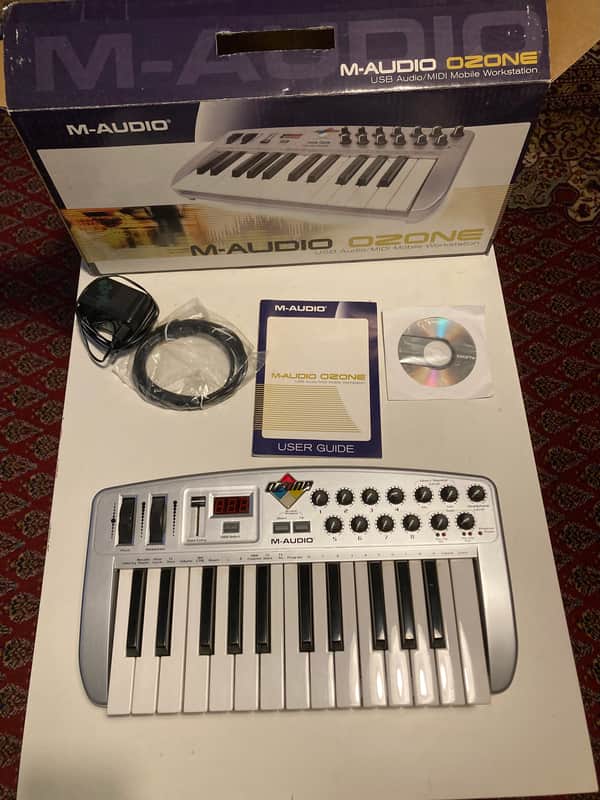 M-Audio Ozone MIDI Controller 2000s Silver image 1