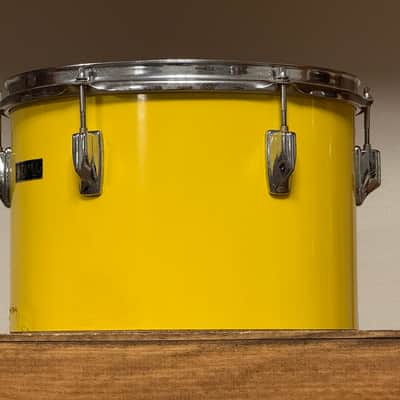 1970's Tama Imperialstar 13" Concert Tom 9x13 W Re-Rings Yellow image 3