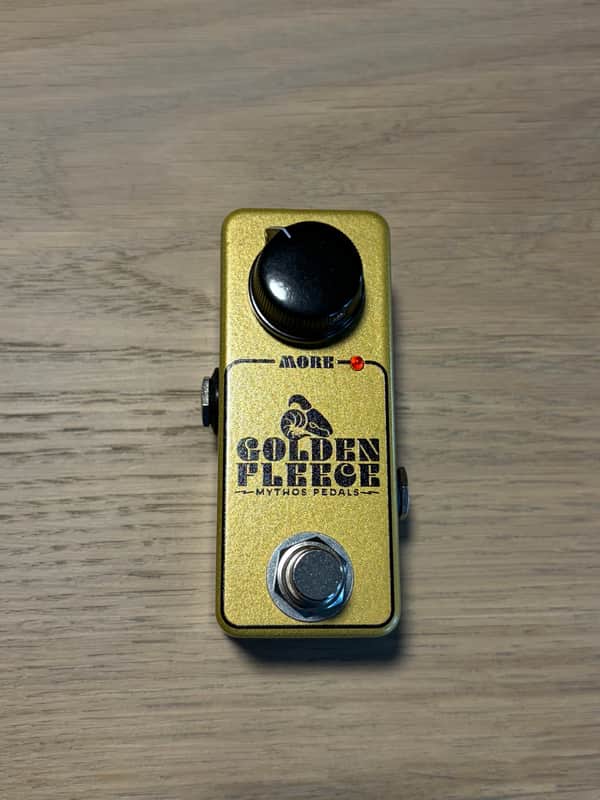 Mythos Pedals Golden Fleece Mini Fuzz 2010s - Yellow image 1