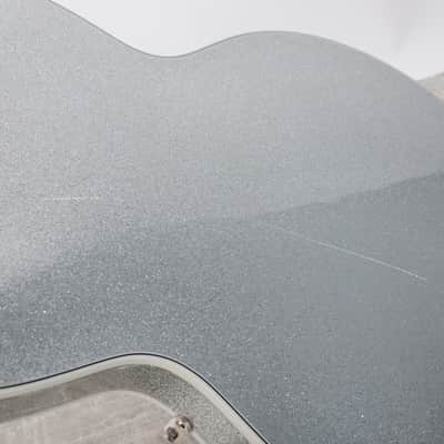 Gibson Custom 59 ES 355 Diamond F Holes Heavy Flake, Silver Sparkle Gloss G | Demo image 14