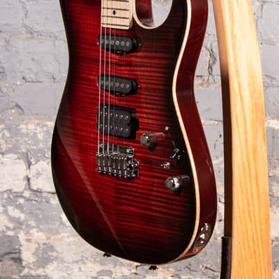 Tom Anderson Guitarworks Drop Top Shorty - Burnished Orange Burst image 5