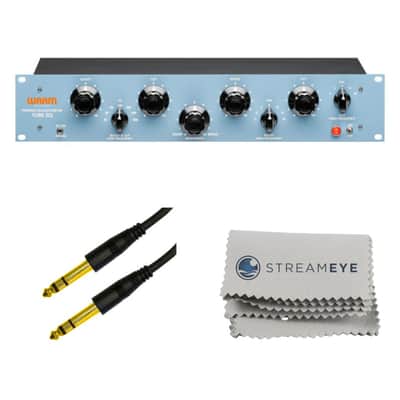 Warm Audio EQP-WA Pultec Tube Equalizer with Calrad 55-853G-6 and a Streameye Polishing Cloth image 1