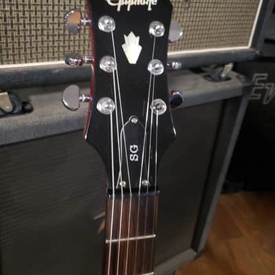 Epiphone G-400 2009 Cherry image 11