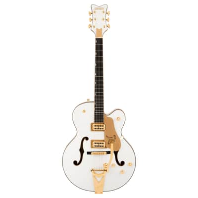 Gretsch Synchromatic Falcon Hollow Body Single-Cut Bigsby Snowcrest White - Semi Acoustic Guitar image 1