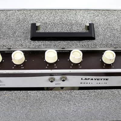 1960's Lafayette LA-75 Guitar Amplifier image 8