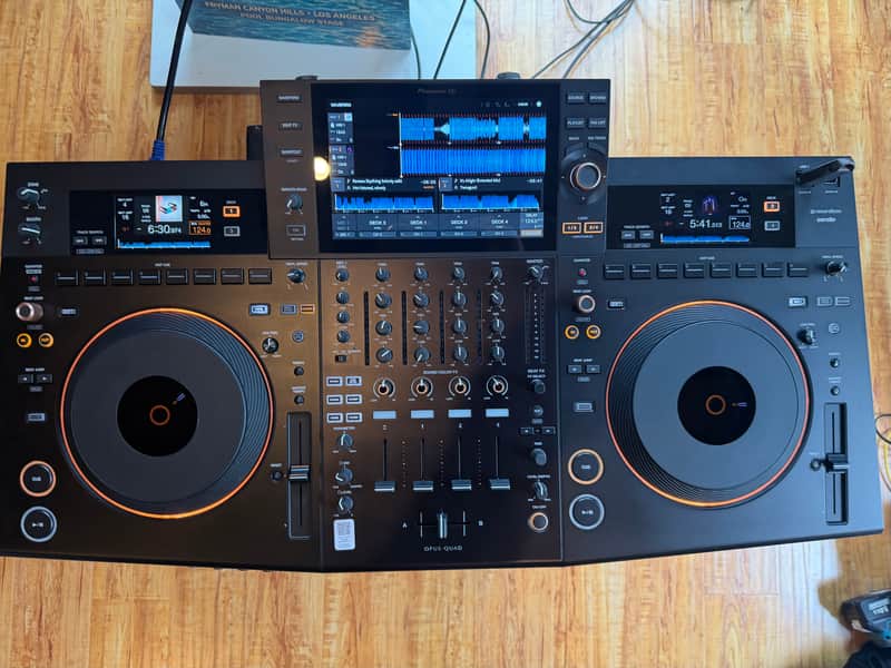 Pioneer Opus-Quad 4-Channel All-in-One DJ System 2023 - Present - Black image 1