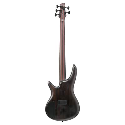 Used Ibanez SR1325SB SR Premium 5-String Bass Guitar w/Bag - Aqua Wave Low Gloss image 8