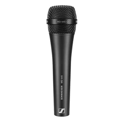 Sennheiser Pro Audio Vocal Dynamic Microphone (MD 445),Black image 1