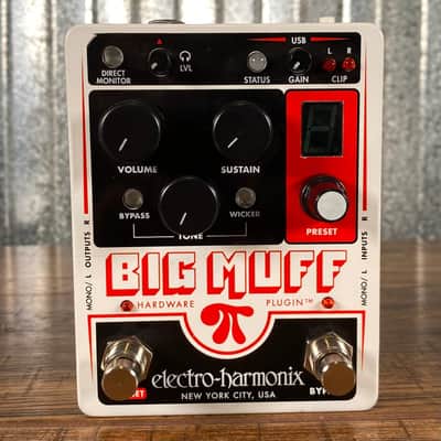 Electro-Harmonix Big Muff Pi Distortion Hardware Plugin Recording Interface Guitar Effect Pedal Demo image 1
