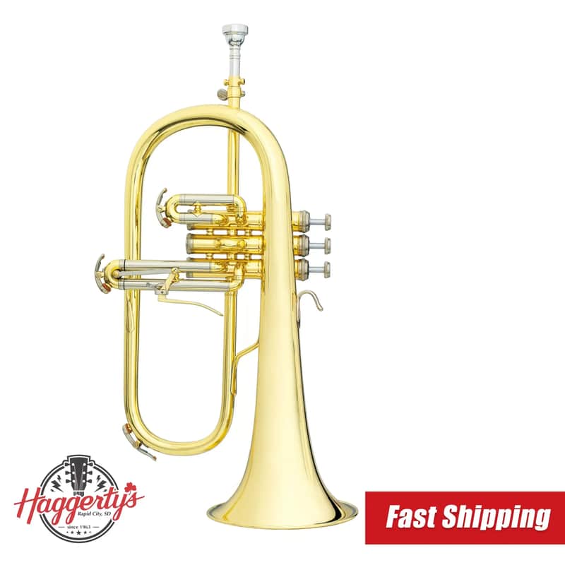 B&S Challenger 1 Clear Lacquer - Flugelhorn image 1