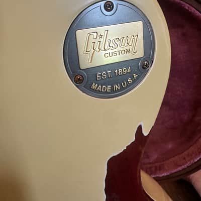 Gibson Les Paul 1958 Custom Shop 58 Historic R8 2017 - Aged ~ Cream Over Flame Top - "Painted-Over" series image 10