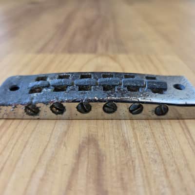 Vintage 1970's Gibson Harmonica Guitar Bridge! image 2