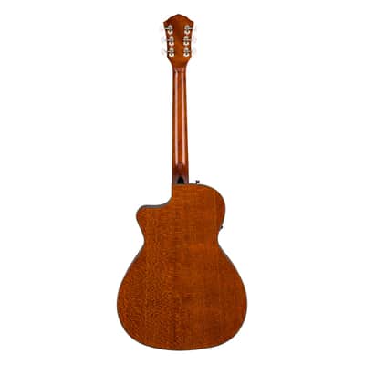 Fender FA-345CE Auditorium A/E Guitar - Natural w/ Laurel FB image 8