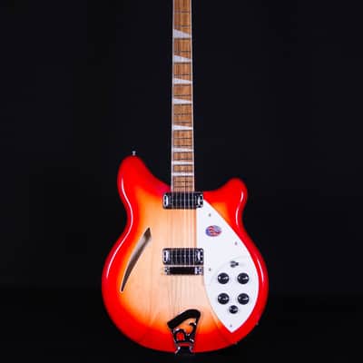 Rickenbacker 360 Semi Hollow Electric Guitar, FireGlo image 5