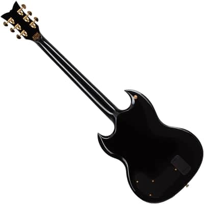 Schecter ZV-H6LLYW66D-S guitar in Gloss Black image 2