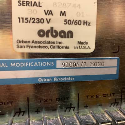 Orban Optimod 9100A AM Stereo Broadcast Audio Processor image 10