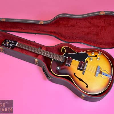 Vintage 1964 Gibson ES-175D - WIDE NUT, Original Sunburst Finish, Excellent Player, ES-175 image 23