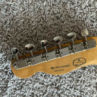 Fender FSR Standard Telecaster 2011 Active Special Edition MIM Sunburst Guitar image 6