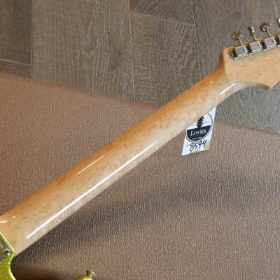 Minty! 2008 Fender Dick Dale Stratocaster Chartreuse Sparkle + COA OHSC image 18