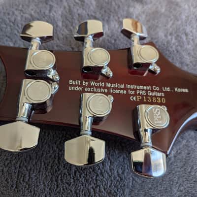 PRS SE 245 2015 Black Gold Burst image 20