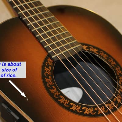 Ovation Parlor 5741-9 "Sunburst" (made in USA) image 8