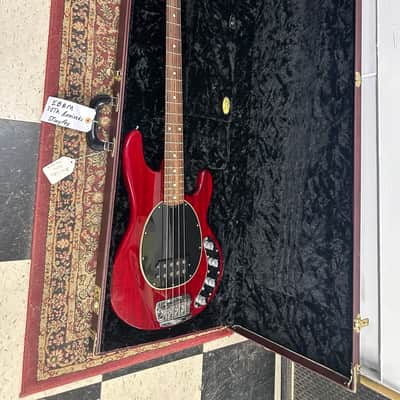 Ernie Ball Music Man 30th Anniversary StingRay 4 H Trans Red image 3